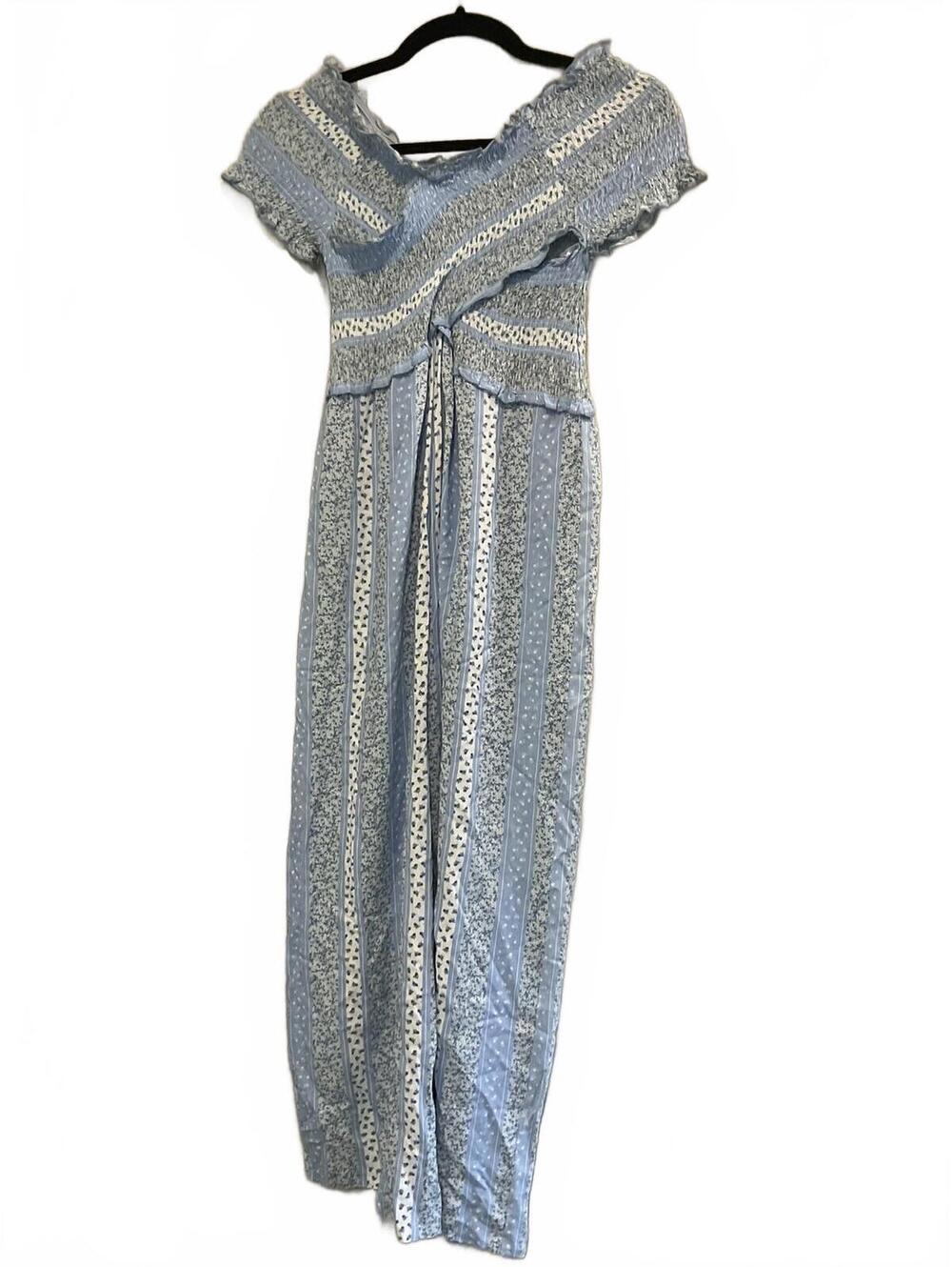 Japna Womens blue pants Jumper Size XS